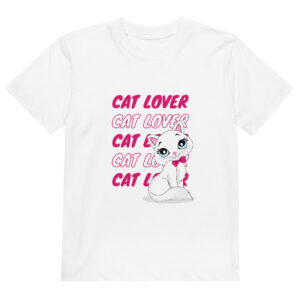 Cat Lover - Organic cotton kids t-shirt