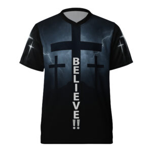 CornHole Believe Team Recycled unisex sports jersey