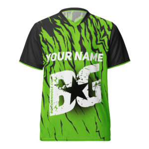 Custom Name Print on BG - Recycled unisex sports jersey