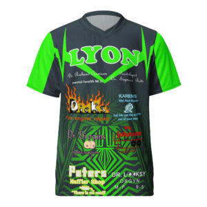 Custom LYON Cornhole Recycled unisex sports jersey